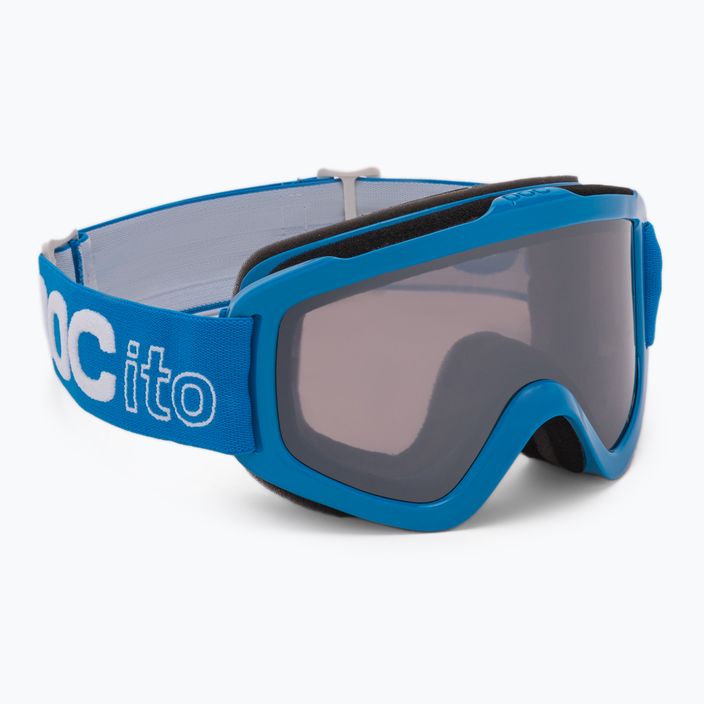 Detské lyžiarske okuliare POC POCito Iris fluorescent blue/clarity pocito