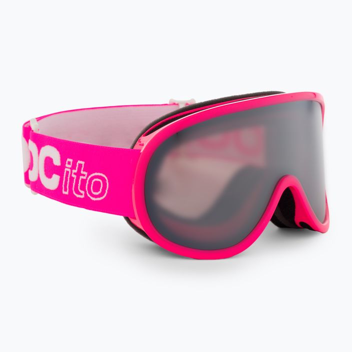 Detské lyžiarske okuliare POC POCito Retina fluorescent pink/clarity pocito