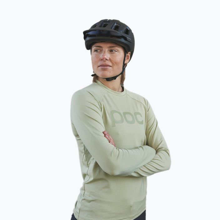 Dámske cyklistické oblečenie s dlhým rukávom POC Reform Enduro Jersey prehnite green 3