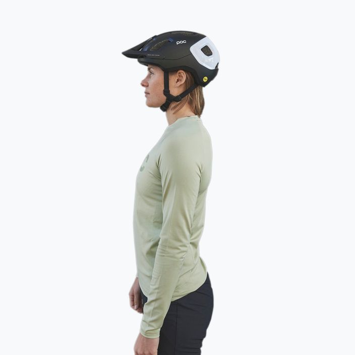 Dámske cyklistické oblečenie s dlhým rukávom POC Reform Enduro Jersey prehnite green 4