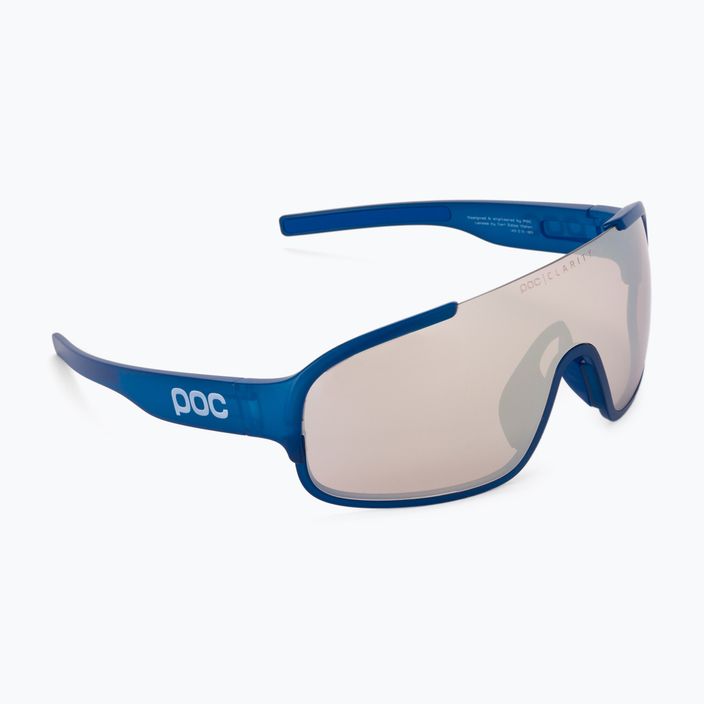Cyklistické okuliare POC Crave opal blue translucent/clarity trail silver