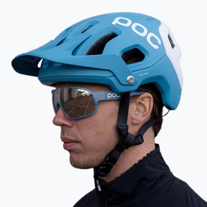 Cyklistické okuliare POC Crave opal blue translucent/clarity trail silver 7