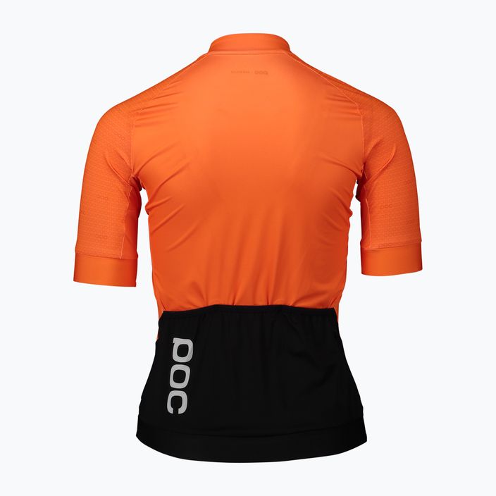Dámsky cyklistický dres POC Essential Road zink orange 7