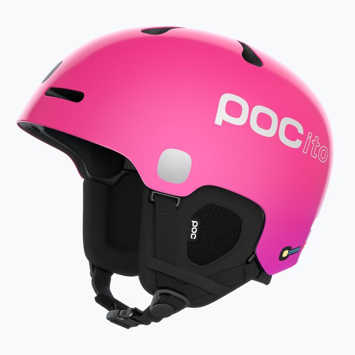 Detské lyžiarske prilby POC POCito Fornix MIPS fluorescent pink 9