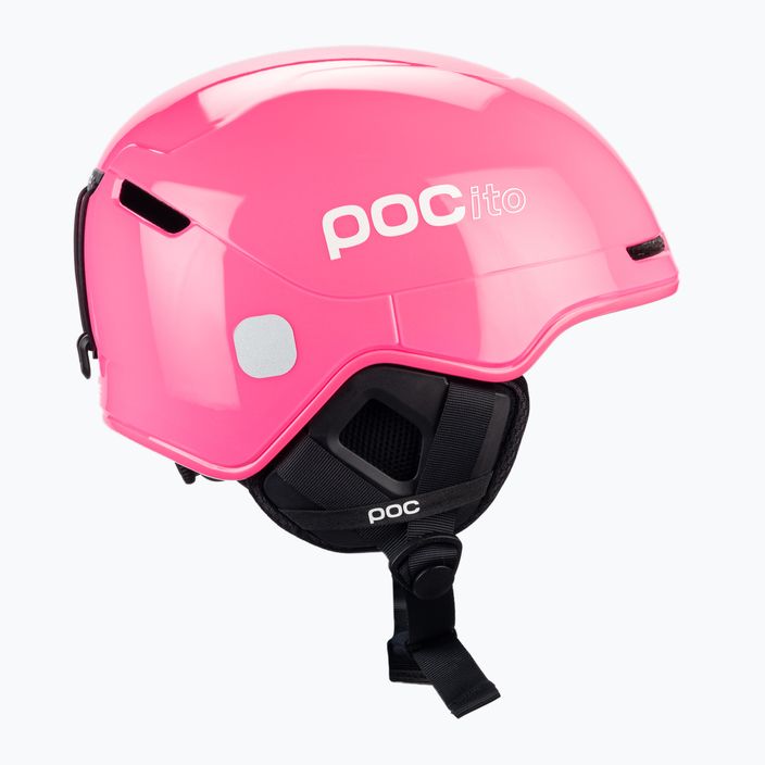 Detské lyžiarske prilby POC POCito Obex MIPS fluorescent pink 4