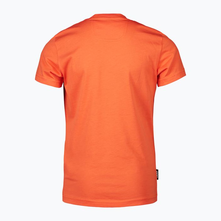 Detské trekingové tričko POC 61607 Tee zink orange 2