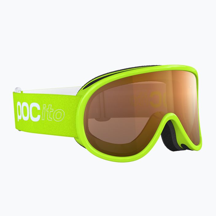 Detské lyžiarske okuliare POC POCito Retina fluorescent yellow/green 3