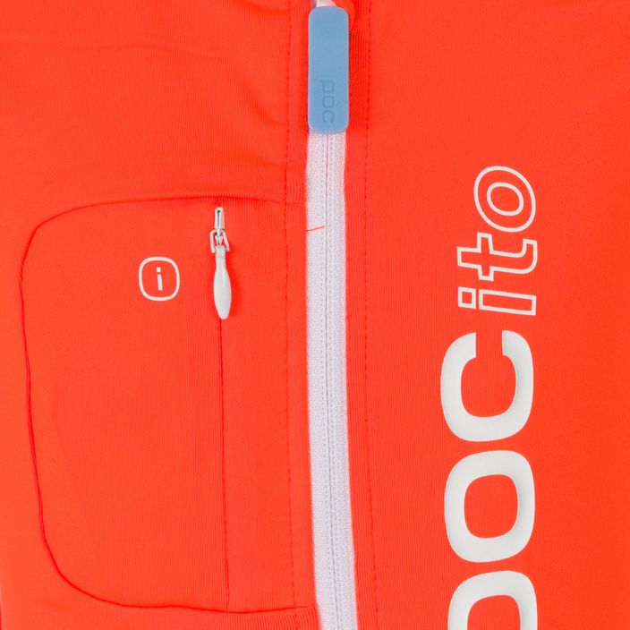 Detská bezpečnostná vesta POC POCito VPD Air Vest fluorescent orange 5