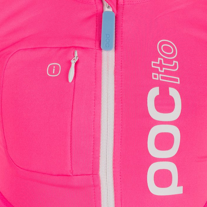 Detská bezpečnostná vesta POC POCito VPD Air Vest fluorescent pink 4