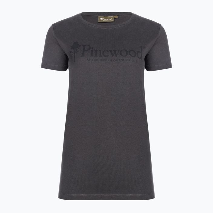 Dámske tričko Pinewood Outdoor Life dark anthracite