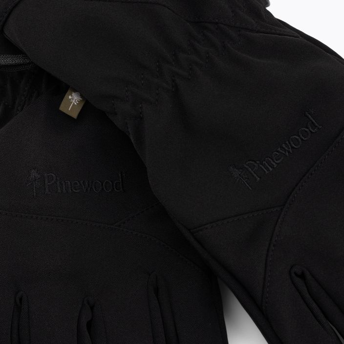 Pánske trekingové rukavice Pinewood Padded 5-F black 5
