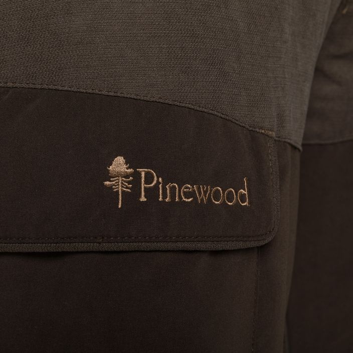 Pánske trekingové nohavice Pinewood Finnveden Smaland Light semišové hnedé 10