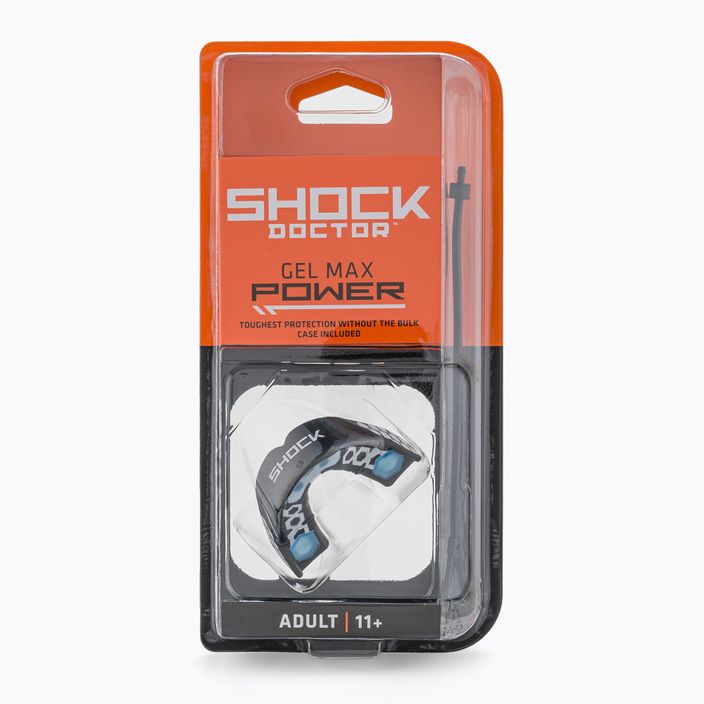 Chránič čeľuste Shock Doctor Gel Max Power čierny SHO562