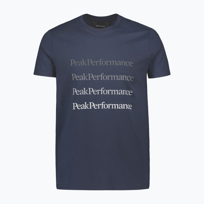 Pánske trekingové tričko Peak Performance Ground Tee navy blue G77284030 5