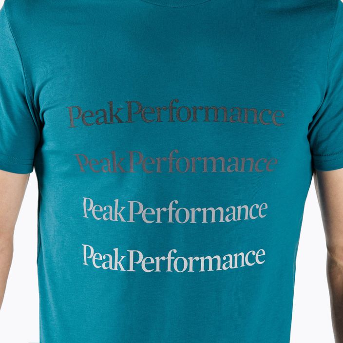 Pánske trekingové tričko Peak Performance Ground Tee modré G77284160 4