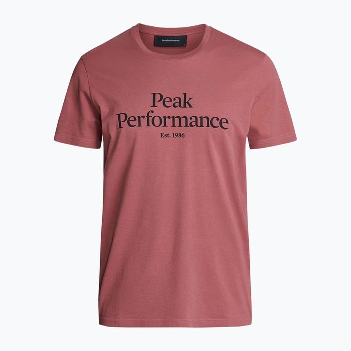 Pánske trekingové tričko Peak Performance Original Tee brown G77266240 5