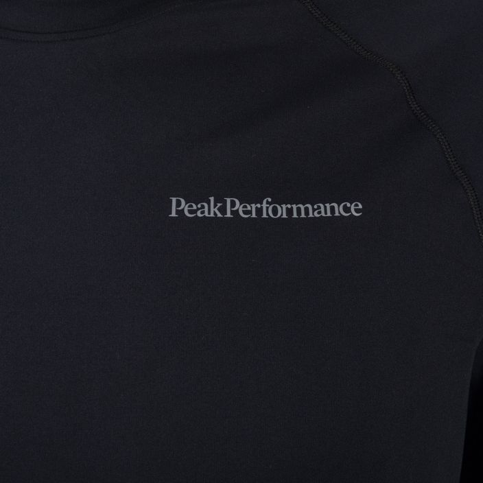Pánske termo tričko Peak Performance Spirit Crew čierne G77915020 3