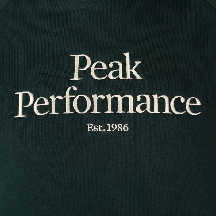 Pánska trekingová mikina Peak Performance Original Hood zelená G77756250 4