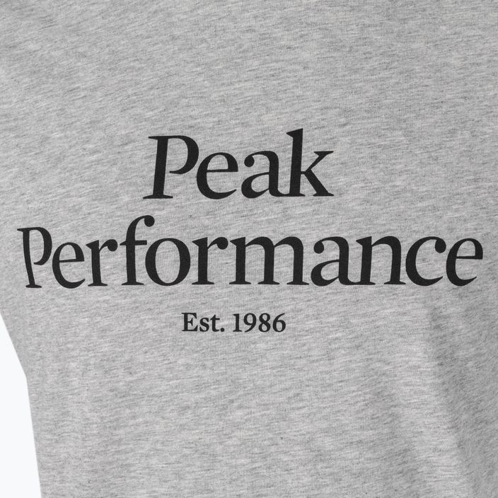Pánske trekingové tričko Peak Performance Original Tee sivé G77692090 5