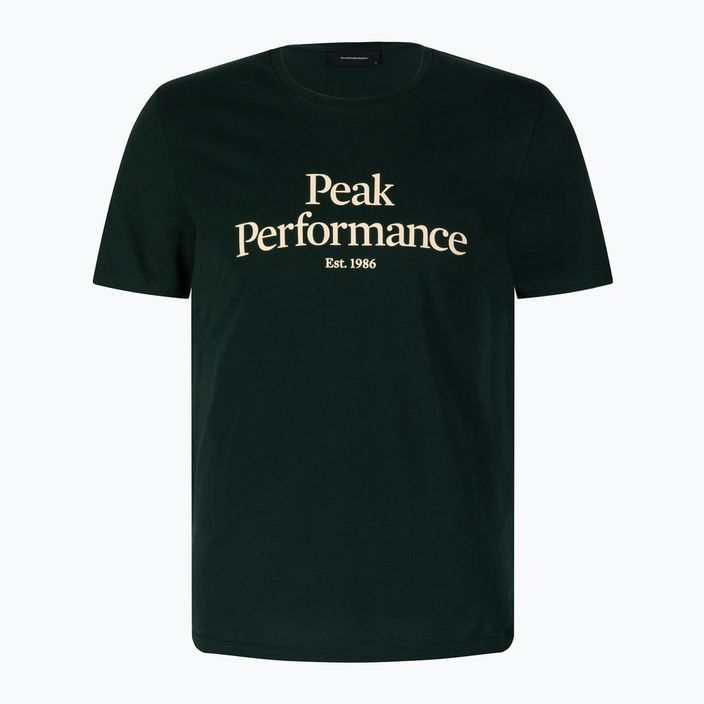 Pánske trekingové tričko Peak Performance Original Tee green G77692260