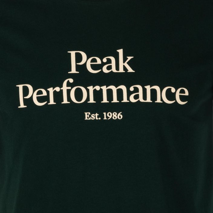 Pánske trekingové tričko Peak Performance Original Tee green G77692260 3
