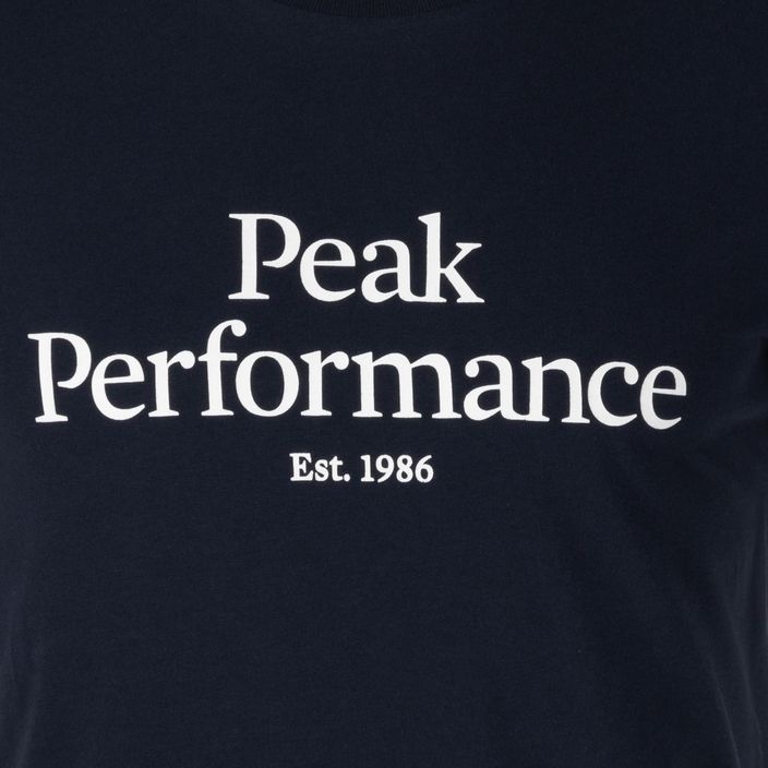 Pánske trekingové tričko Peak Performance Original Tee navy blue G77692020 5