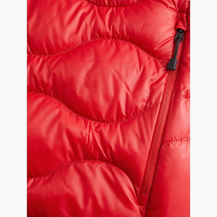 Pánska bunda Peak Performance Helium Down Hood Jacket Red G77849160 5