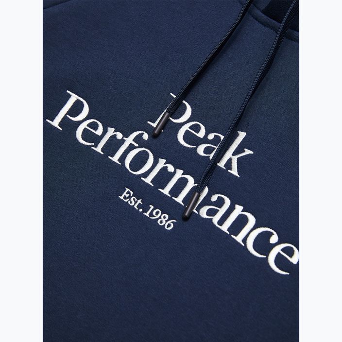 Pánska mikina Peak Performance Original Hood blue shadow 4
