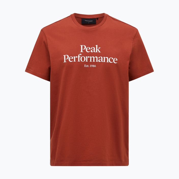 Pánske tričko Peak Performance Original Tee spiced 3