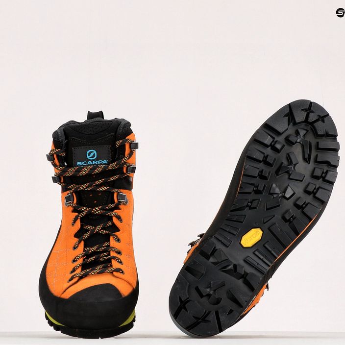 Pánske vysokohorské topánky SCARPA Zodiac Tech GTX orange 71100-200 17
