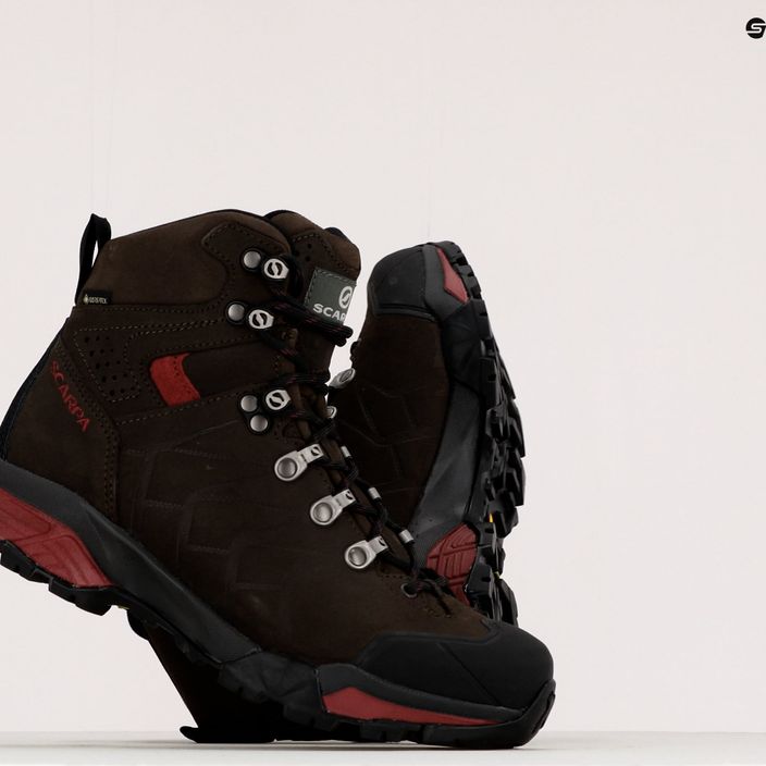 Dámske trekové topánky SCARPA ZG Pro GTX brown 67070-202 10