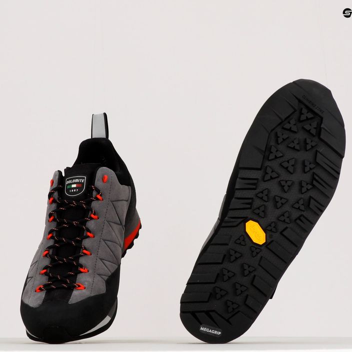 Pánske trekové topánky Dolomite Crodarossa Low GTX black 11