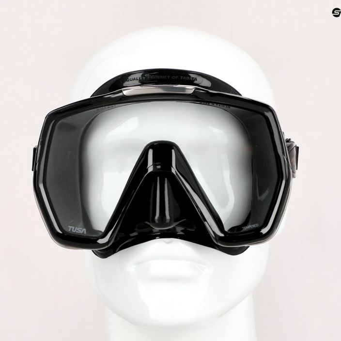 TUSA Freedom Hd Mask potápačská maska čierna M-1001 5