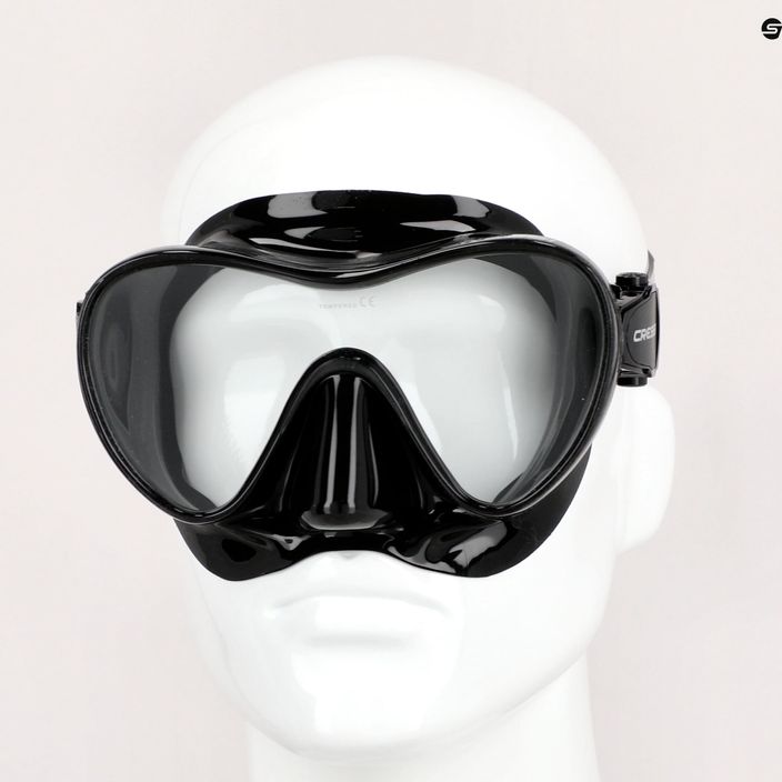 Potápačská maska Cressi F1 čierna ZDN282000 7