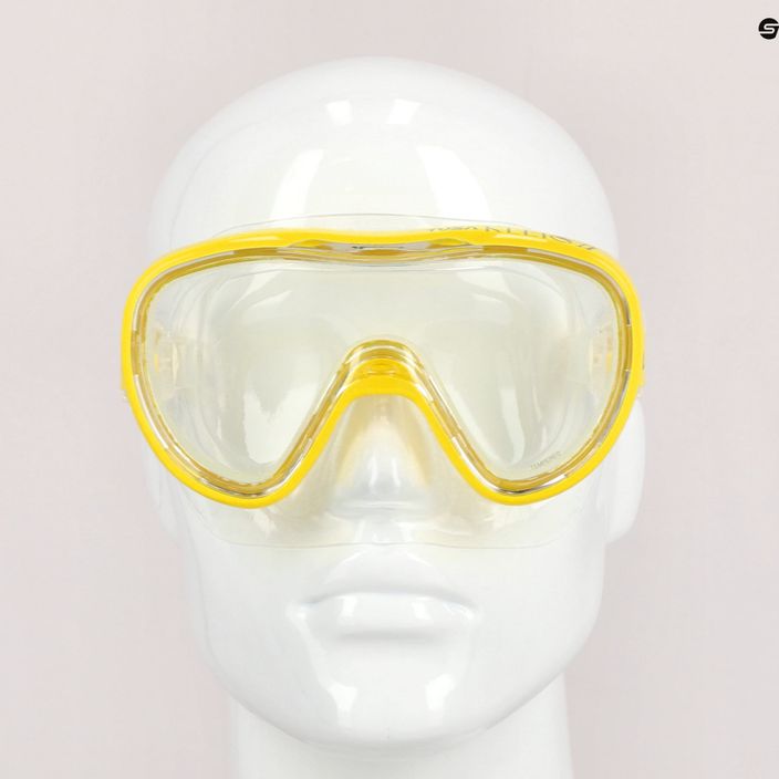 Potápačská maska TUSA Kleio Ii žltá číra M-111 8