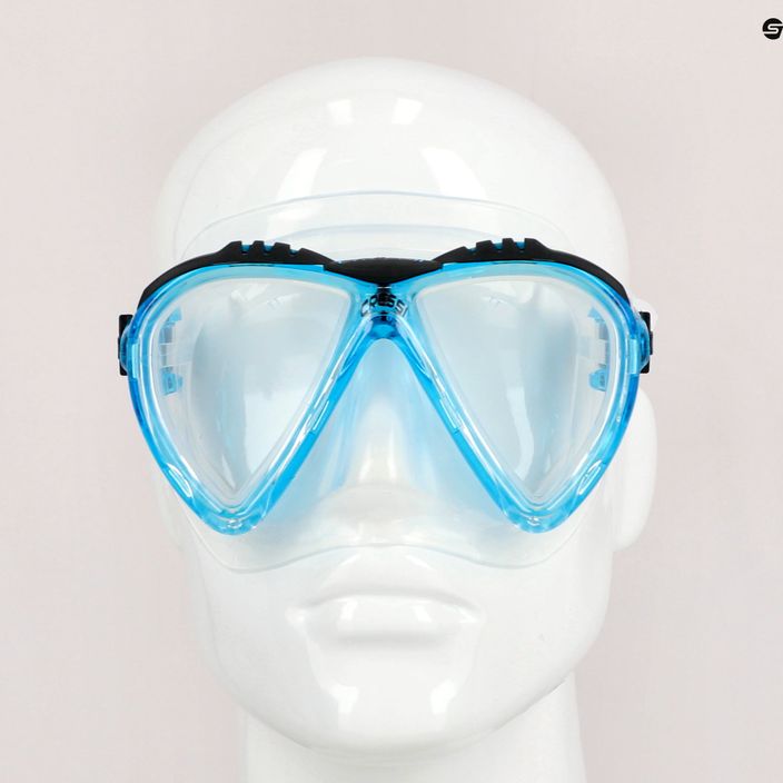 Potápačská maska Cressi Lince modrá/čierna DS311063 8