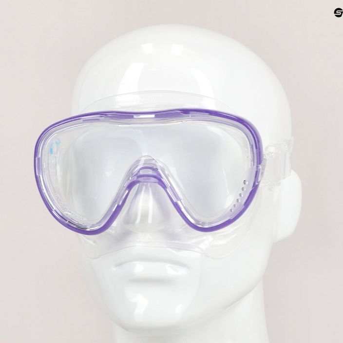 Potápačská maska TUSA Tina Fd fialová a číra M-1002 7