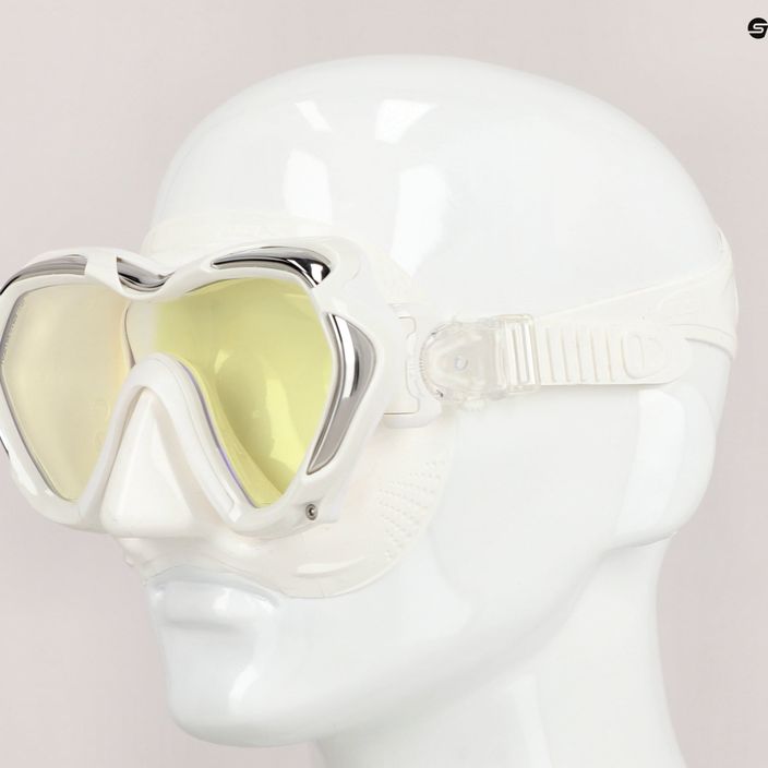 Potápačská maska TUSA Paragon S Mask biela M-111 7