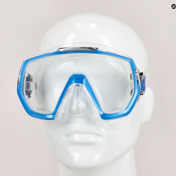 Potápačská maska TUSA Freedom Elite modrá/čierna M-1003 7
