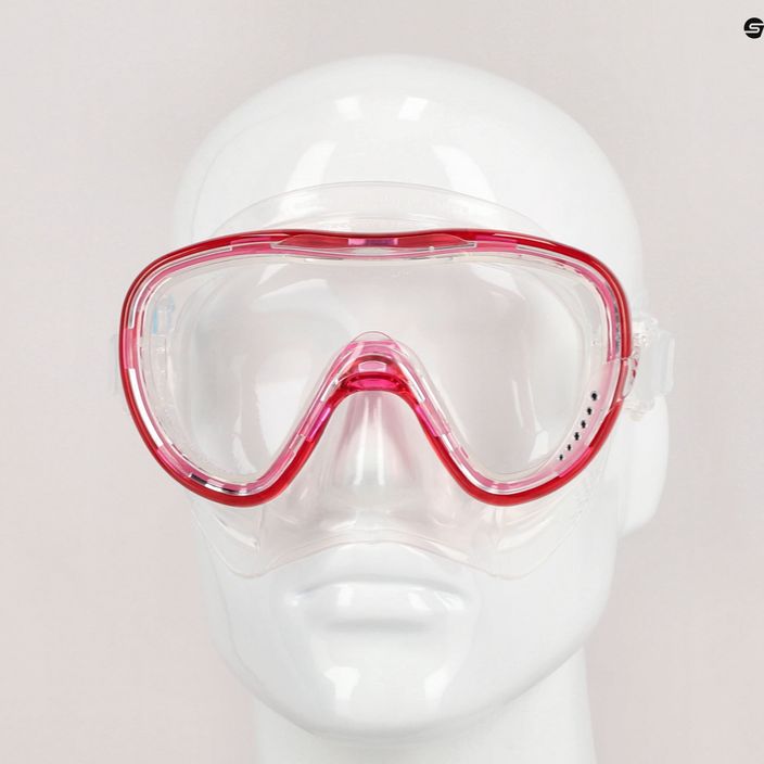 Potápačská maska TUSA Tina Fd Pink Clear M-1002 7
