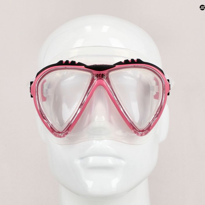 Potápačská maska Cressi Lince pink/colourless DS311040 7