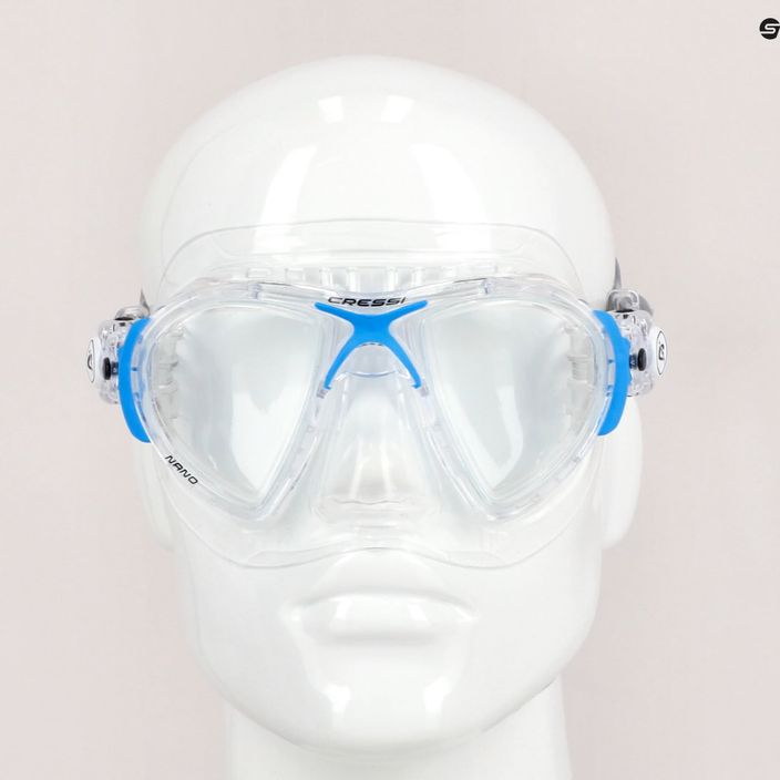 Potápačská maska Cressi Nano clear DS360020 7