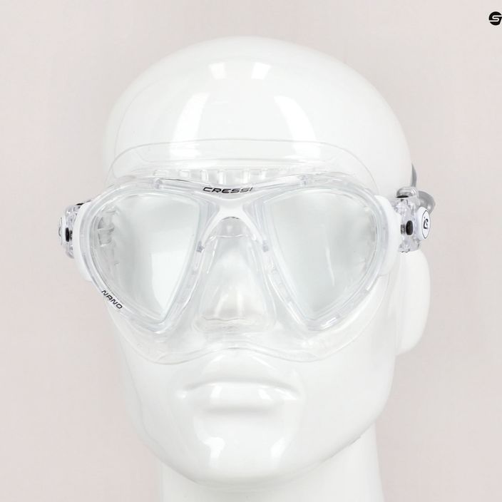 Potápačská maska Cressi Nano clear DS360060 7