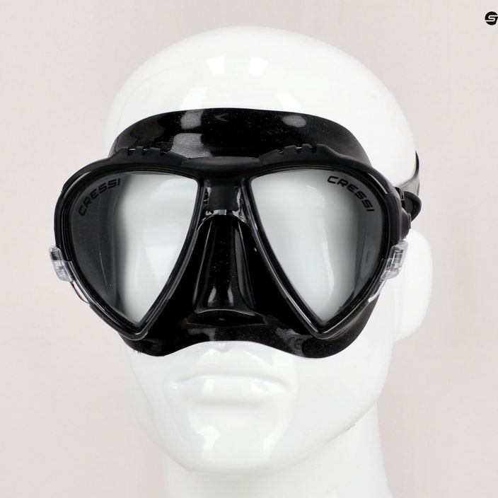 Potápačská maska Cressi Matrix čierna DS302050 8