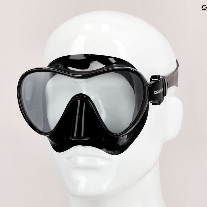 Potápačská maska Cressi F1 Small čierna ZDN311050 7