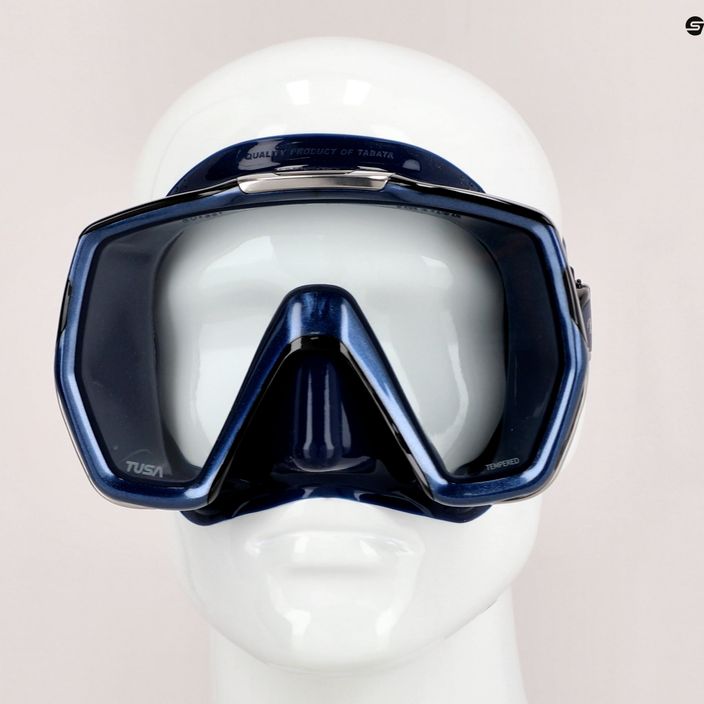 Potápačská maska TUSA Freedom Hd Blue M-1001 7