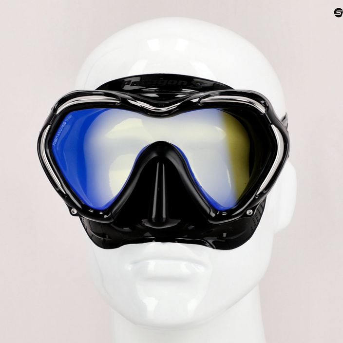 TUSA Paragon S Mask potápačská maska čierna 1007 7