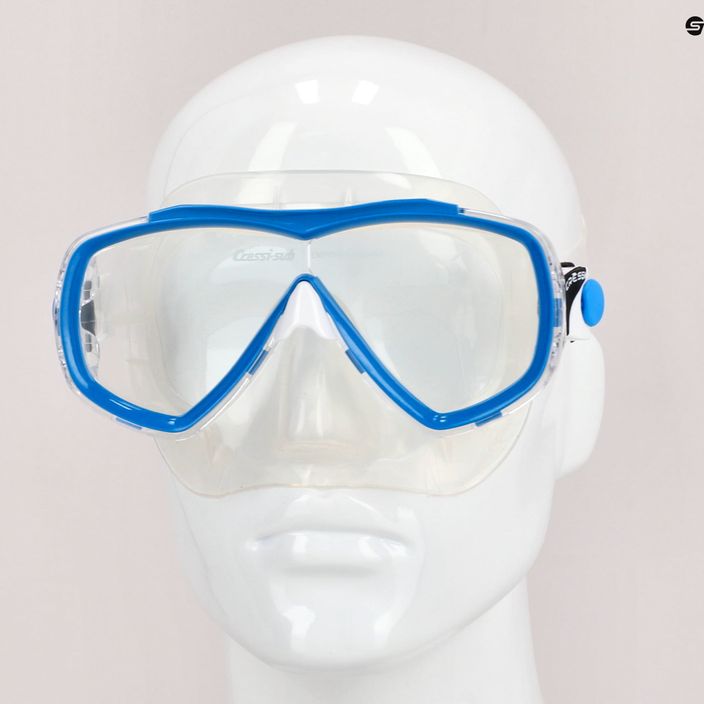 Potápačská maska Cressi Estrella modrá/čierna DN340020 7