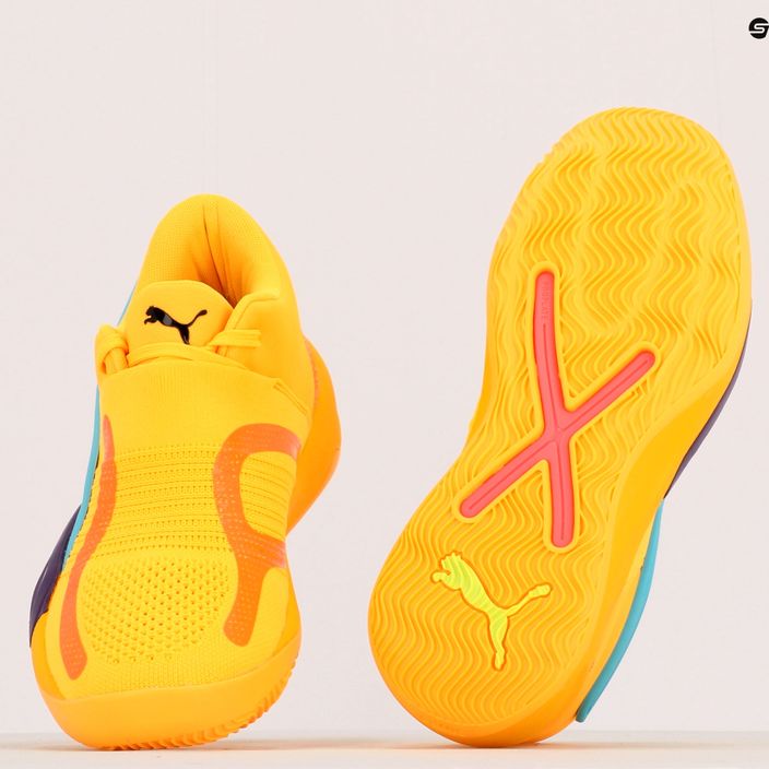 Pánska basketbalová obuv PUMA Rise Nitro yellow 377012 01 10