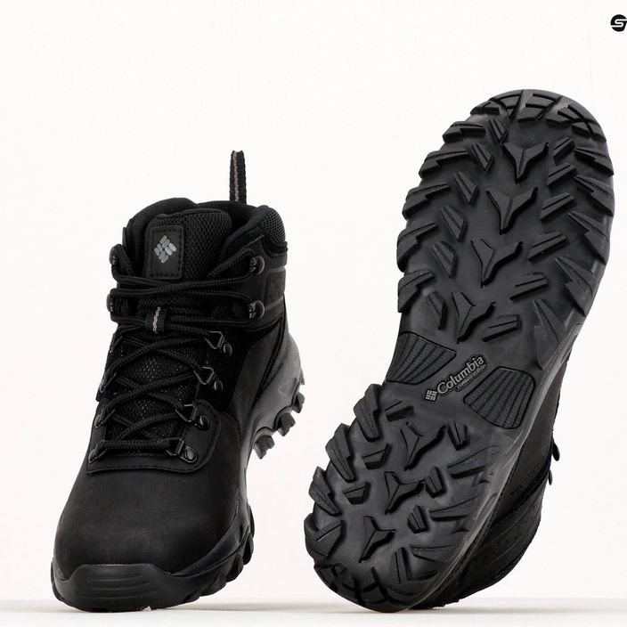 Columbia Newton Ridge Plus II Waterproof pánske trekové topánky black 1594731 11